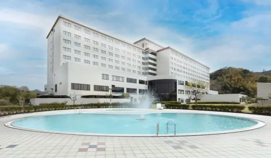 일본 삼경 「덴바시립」과 바다의 절경. 가든 수영장에서 보내는 휴일을.